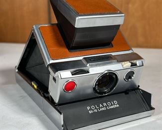 POLAROID SX-70   |   Polaroid SX-70 Land Camera with original box and manual booklets