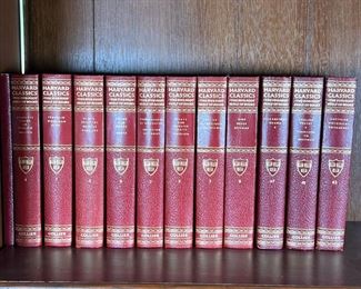(12pc) HARVARD CLASSICS SET  |  Collier set of "Harvard Classics" c. 1938, including volumes 1-9, 42, 43, 47, and the Harvard classics reading guide - w. 5.75 x h. 8.25 in.