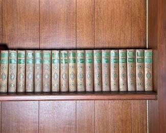 (7pc) WORLD'S GREATEST LITERATURE SET  |  Spencer Press, including works from Benjamin Franklin, Shakespeare, Emerson and more. - w. 5.75 x h. 8.25 in.