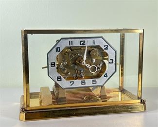 ATMOS STYLE CLOCK  |  Atmos style rectangular clock by Style King, made in Germany - l. 11 x w. 5 x h. 8 in.