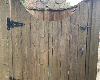 outdoor shower door
