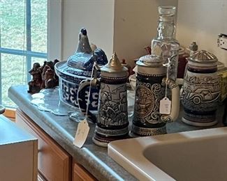 Beer steins