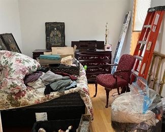 Bedroom set with mother of Pearl inlay 