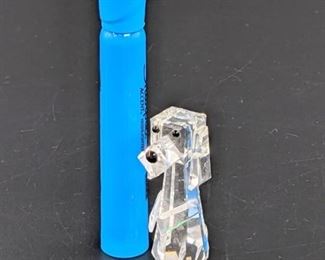 Swarovski Crystal dog figure