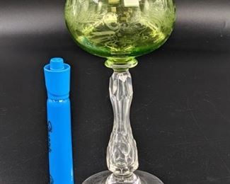 Green Etched stem 