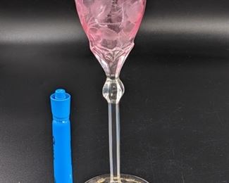 Pink etched stem