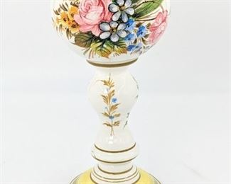 Hand painted wig stand