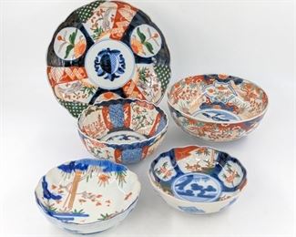 Imari Japanese bowls