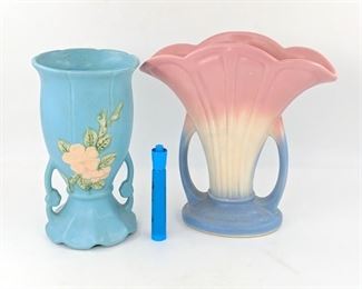 Hull & Weller Pottery Vase