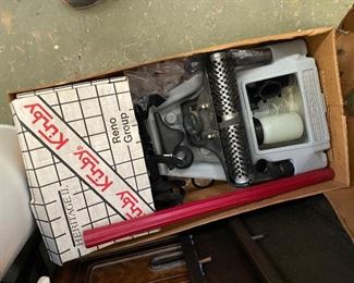 Kirby vacuum system.