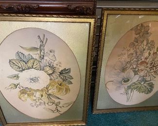 Prints in pretty frames