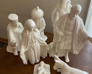 Ceramic nativity 