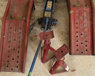 Car Jack, Car Ramps, Car Stands