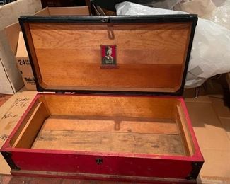 Buddy L Kids Wooden Tool Box Very Vintage