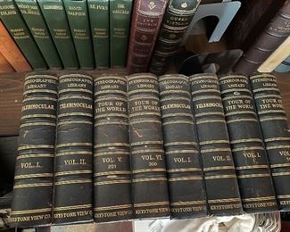 Stereograph Projectors and Boxes of Slides