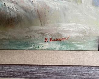 Art Vtg B. Duggan Adobe Houses