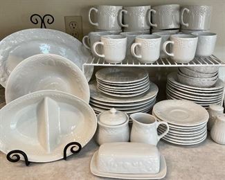 Gibson China Dinnerware White