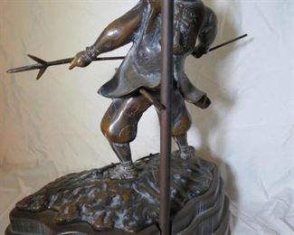 Another View.. Frederick Cooper Japanese Warrior Table Lamp