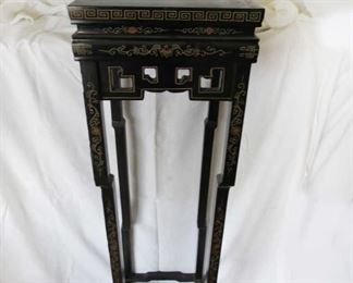 Chinoiserie Plant Stand 14" x 14" x 48" tall
