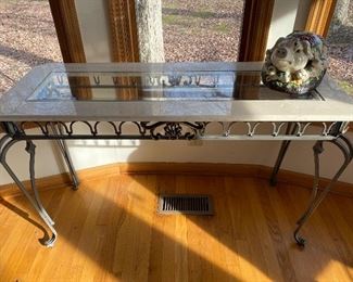 matching console table