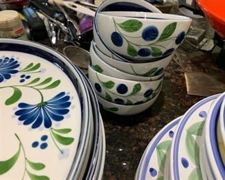 Danks Blueberry cereal bowls $5/each