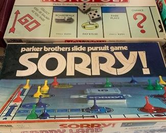 All board games include all pieces $10/ea