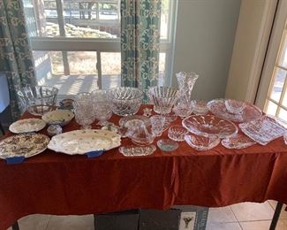 Waterford Crystal among others $20 and up. 