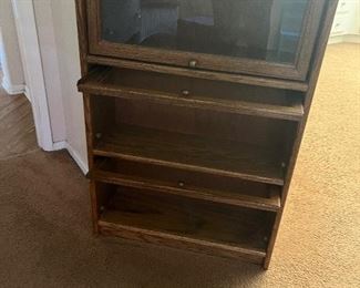 Lawyer's bookcase, child or salesmen sample size.