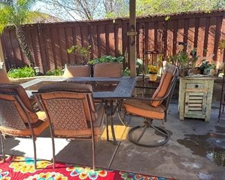 Martha patio table and chairs