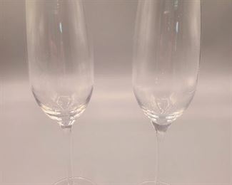 Tiffany & Co. champagne glasses