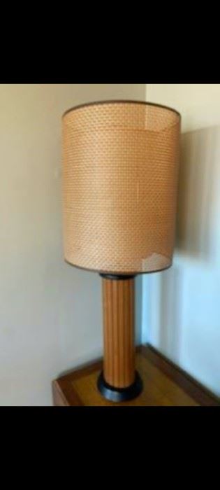 Danish Gruvwood Table Lamp