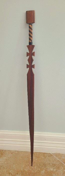 Wooden Tlingit dagger