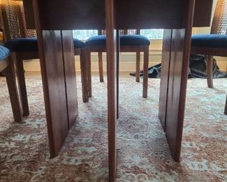Bottom "legs" of dining table