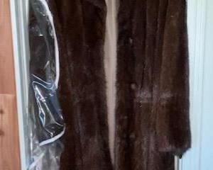 Mink coat - ankle length