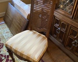  #8	Drexel dining table with 2 leaves, table pads and 6 chairs 61=100x24x29	 $275.00 			
 			
