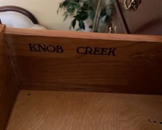 #36	knob creek7 drawer chest 36x19x56	 $275.00 			
