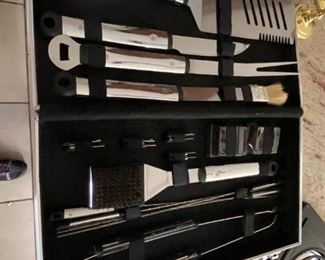 #46	misc.	Beau Rivage grilling set in a case never used 	 $20.00 			
