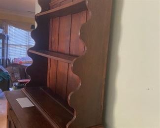 #54	antique wood china cabinet  with 2 drawers and 2doors and hutch 44x19x36 -85.5	 $175.00 			
(this is located at Maxwell place apartments ) pu by appointment 