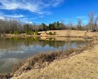 Tract 2:  12+- acres with 2 ponds