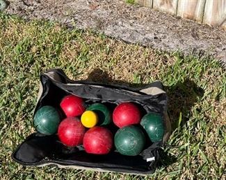 Eddie Bauer Bocce Ball Set w/Carry Case