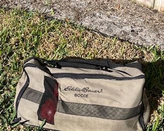 Eddie Bauer Bocce Ball Set w/Carry Case