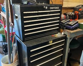 Craftsman 5-Drawer Rolling Tool Cabinet & 8-Drawer Tool Chest