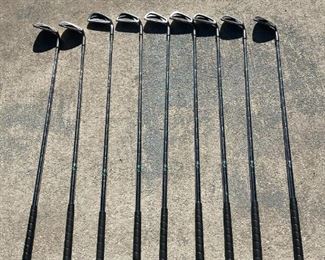 Tour Series Limited Edition Golf Clubs: S, P, 3-9