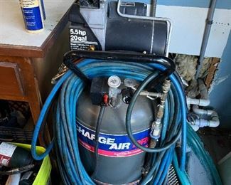 Charge Air 5.6HP/20 Gallon air compressor