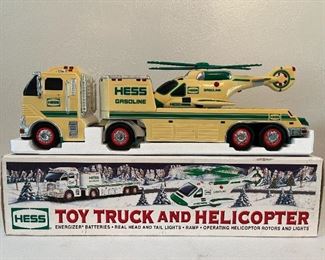 2006 Hess Toy Truck and Helicopter Holiday Set
