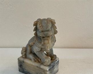 Soapstone Foo Dog