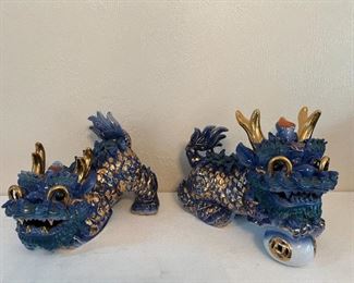 Ornate Foo Dogs