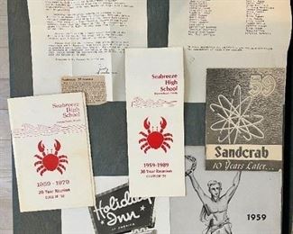 Ephemera, Seabreeze High School, Daytona Beach FL