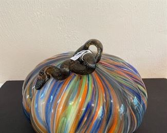 Glass Pumpkin