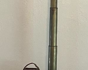 Vintage Antique Brass Pirate Spyglass Telescope w/Case